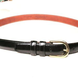 HandMade PETERBOROUGH ROW Glossy Leather Belt_36
